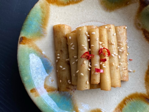 食感がやみつき!ごぼうのたまり漬け!